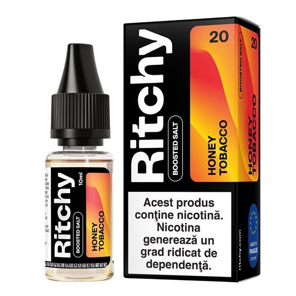 Lichid Ritchy Salt 10ml - Honey Tobacco