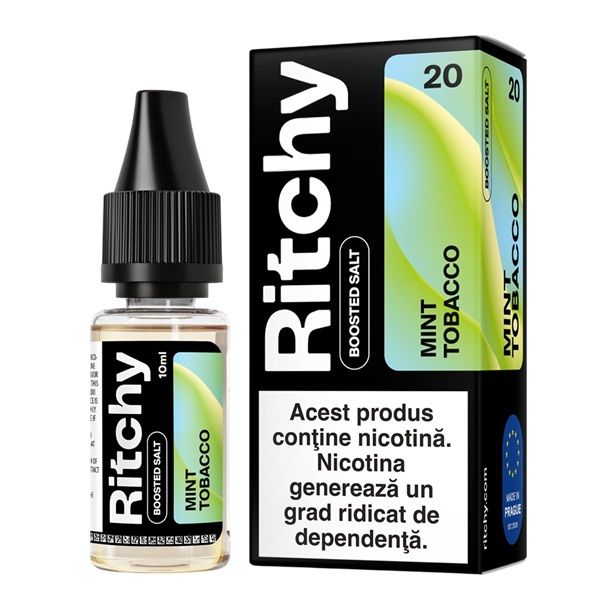Lichid Ritchy Salt 10ml - Mint Tobacco